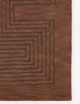 9Ft x 12Ft Simba SIM-3 Copper Wool Hand-Tufted Area Rug