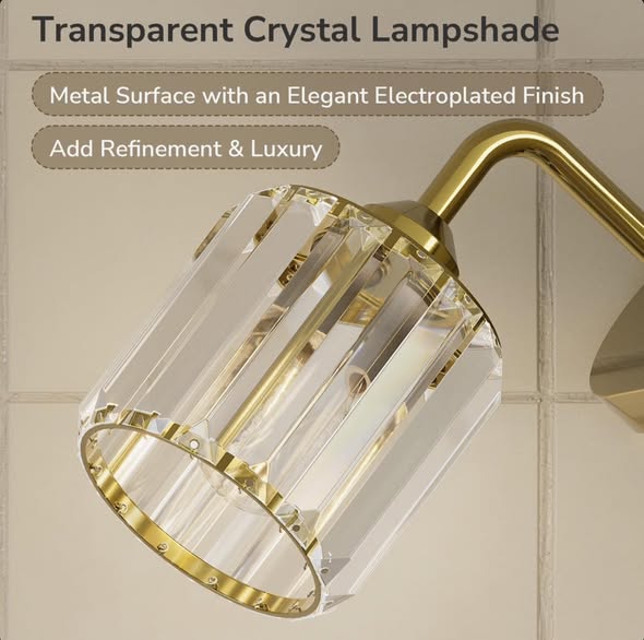 Dimmable Bathroom Vanity Light
