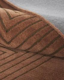9Ft x 12Ft Simba SIM-3 Copper Wool Hand-Tufted Area Rug