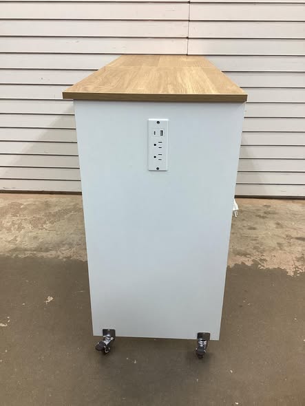 Sewing Machine Table With Charging Station