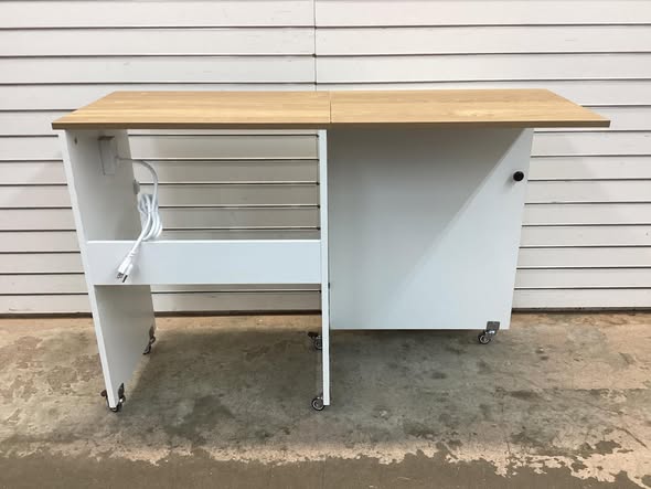 Sewing Machine Table With Charging Station