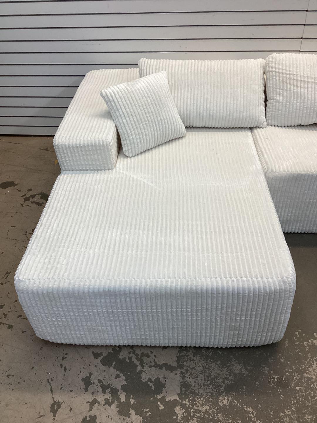 3 - Piece Upholstery Boneless Sofa, Free Combination Cloud Sectional Couch with L-Shape