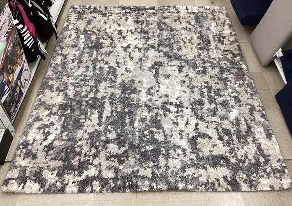 Tuscany Patterned Area Rug in Beige Gray 7’10” x 10’
