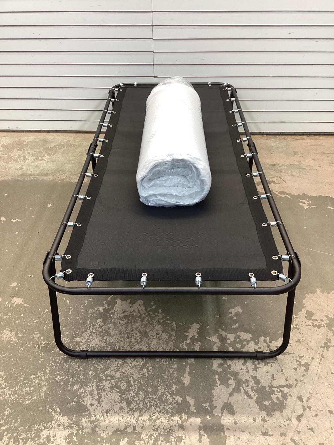 75 x 31 Inch Folding Bed with Mattress Cot Size with Memory Foam