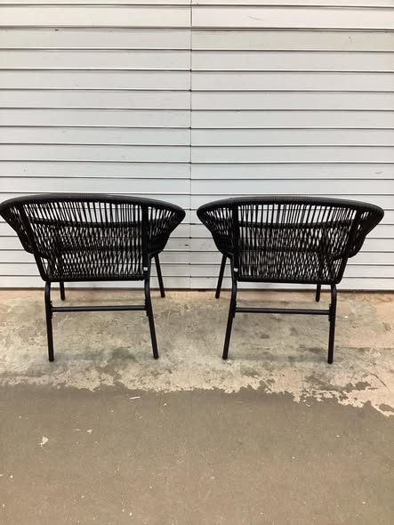 Tangkula 3 Piece Outdoor Patio Furniture Set