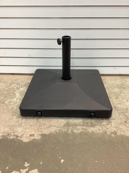 Costway Fillable Umbrella Base 90 LBS Heavy Duty with 2 Wheels