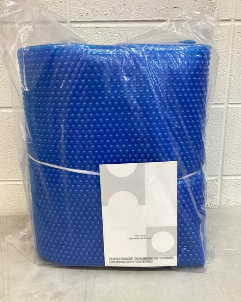 Rectangle Swimming Pool Cover 12-MIL Heat Retaining Pool Solar Blanket