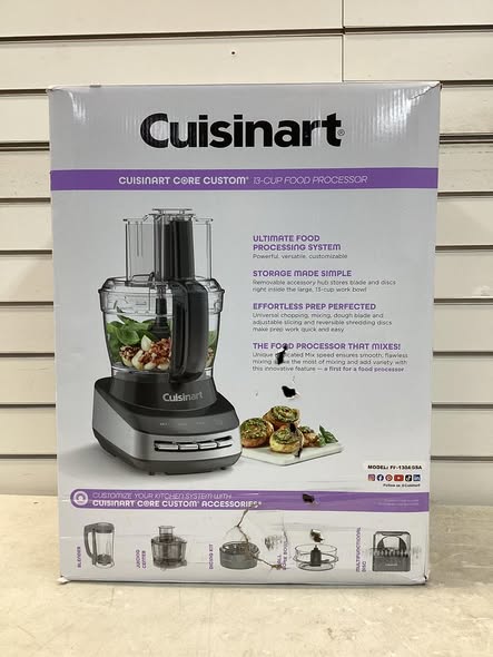 Cuisinart - Core Custom 13-Cup Food Processor - Anchor Gray