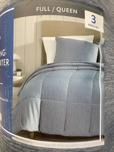 Member's Mark 3-Piece Down Alternative Comforter Set - Full/Queen Size