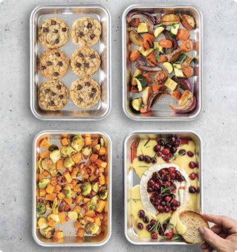 Nordic Ware 4-Piece Eighth Sheet Aluminum Pans
