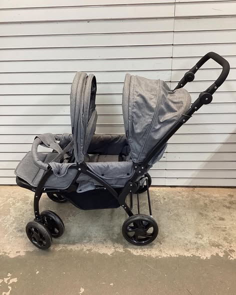 Costway Double Stroller Foldable Baby Twin Lightweight Travel Stroller Infant Pushchair Gray