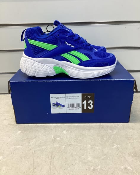 Reebok Boys Chaos Running Sneaker size 13