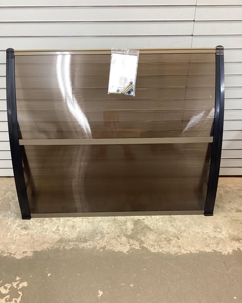 Costway 48" x 40" Window Outdoor Awning Door Canopy Exterior Awning Canopy