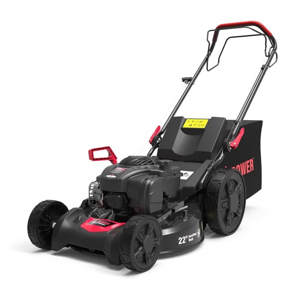 AiPower 21" Self-Propelled RWD Walk Behind Mower with Aero Flow Deck