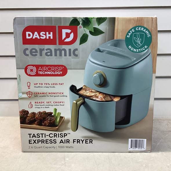 Dash Ceramic Tasti-Crisp Express Air Fryer 2.6QT