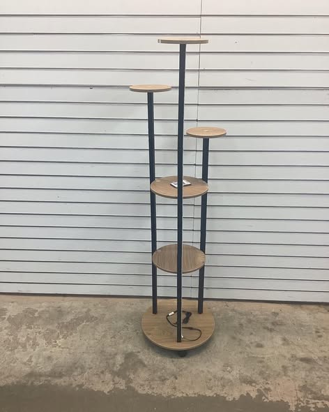 Costway - 6-tier Plant Stand with RGB Light Adjustable Lighting Modes Remote Control