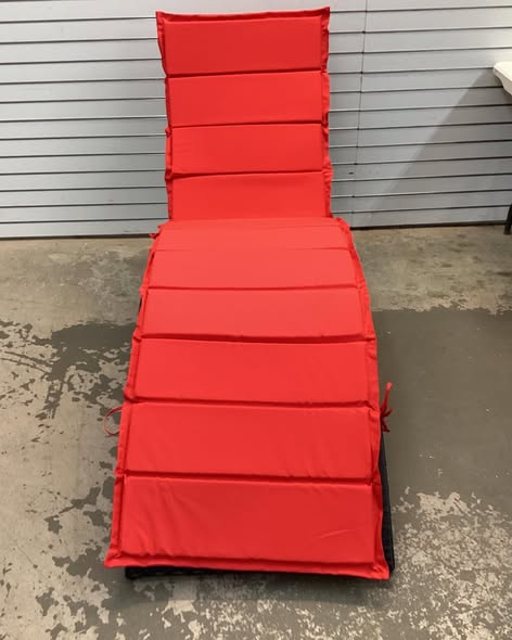 Costway Foldable Patio Lounge Chair with Cushion for Backyard