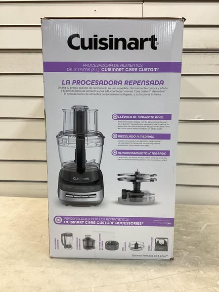 Cuisinart - Core Custom 13-Cup Food Processor - Anchor Gray