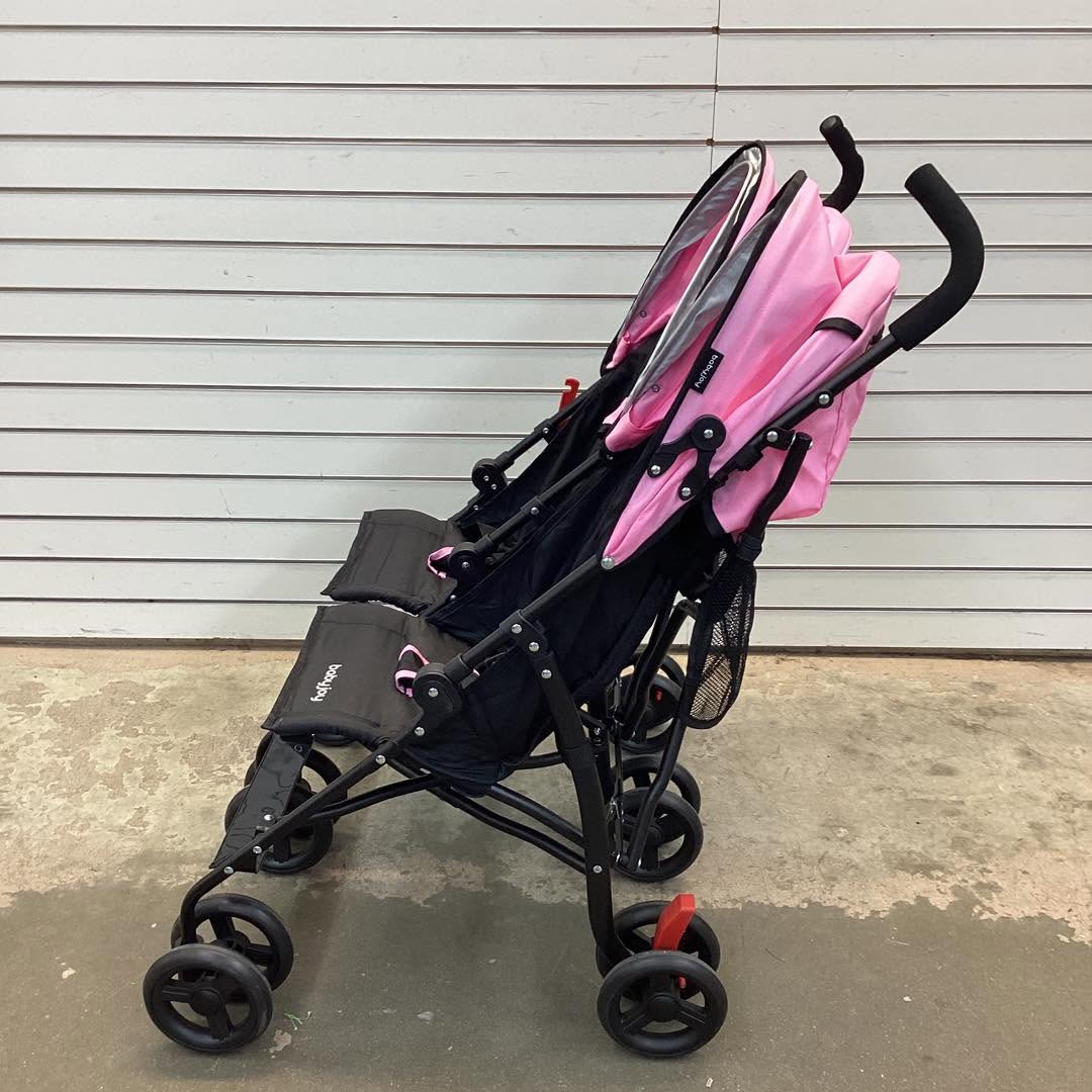 Foldable Twin Baby Double Stroller Ultralight Umbrella Kids Stroller