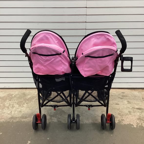 Foldable Twin Baby Double Stroller Ultralight Umbrella Kids Stroller
