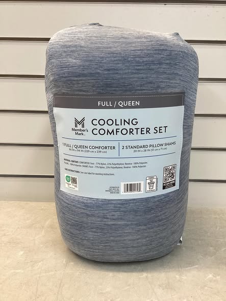 Member's Mark 3-Piece Down Alternative Comforter Set - Full/Queen Size