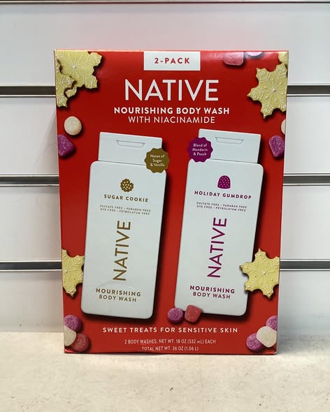 Native Nourishing Body Wash, Holiday Variety Pack, 18 fl. oz., 2 pk.