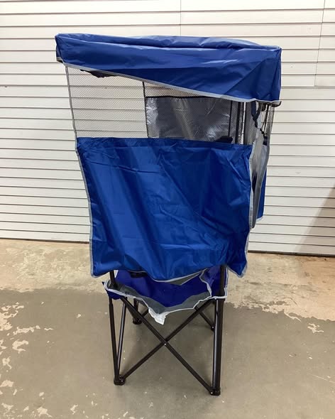 Double Beach Chair with Canopy Shade Oversized Camping Chairs