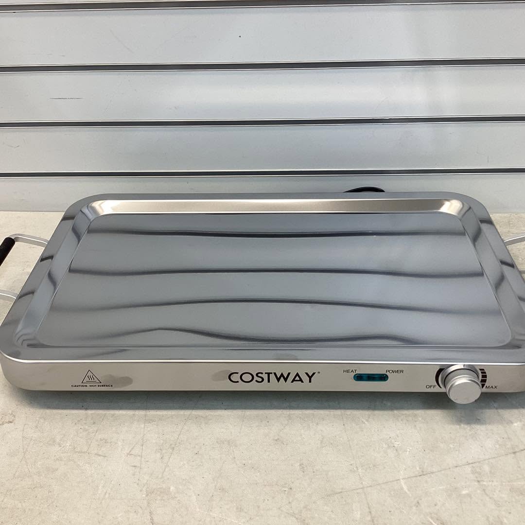 Costway 2 in 1 Electric Warming Tray with Temperature Control