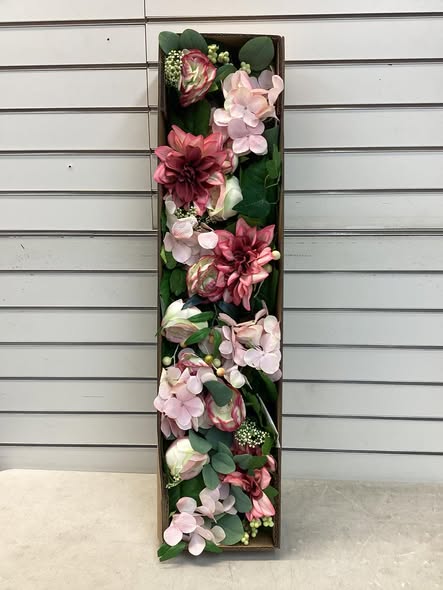 Member's Mark 6' Floral Garland - Pink Dahlia