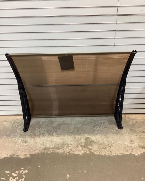 Costway 48" x 40" Window Outdoor Awning Door Canopy Exterior Awning Canopy
