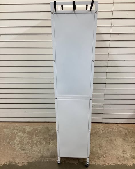 Costway White 4-Shelf Metal 23.5 in. W Kitchen Baker's Rack Storage Cabinet