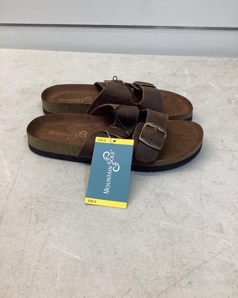 Mountain Sole Women's Leather Sandal Size 8