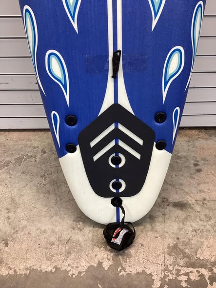 Costway 6 Feet Surfboard with 3 Detachable Fins
