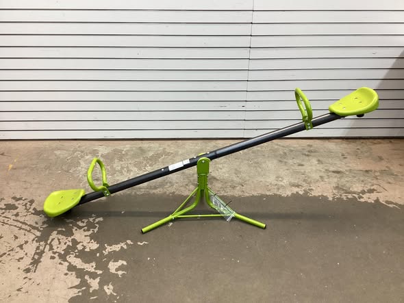Kids Seesaw Swivel Children Teeter Totter Outdoor Play Set for 2 Children