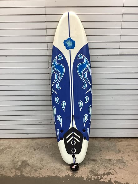 Costway 6 Feet Surfboard with 3 Detachable Fins