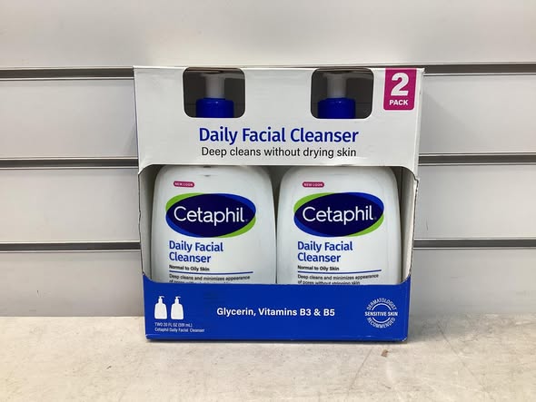 Cetaphil Daily Facial Cleanser, 20 fl. oz., 2 pk.