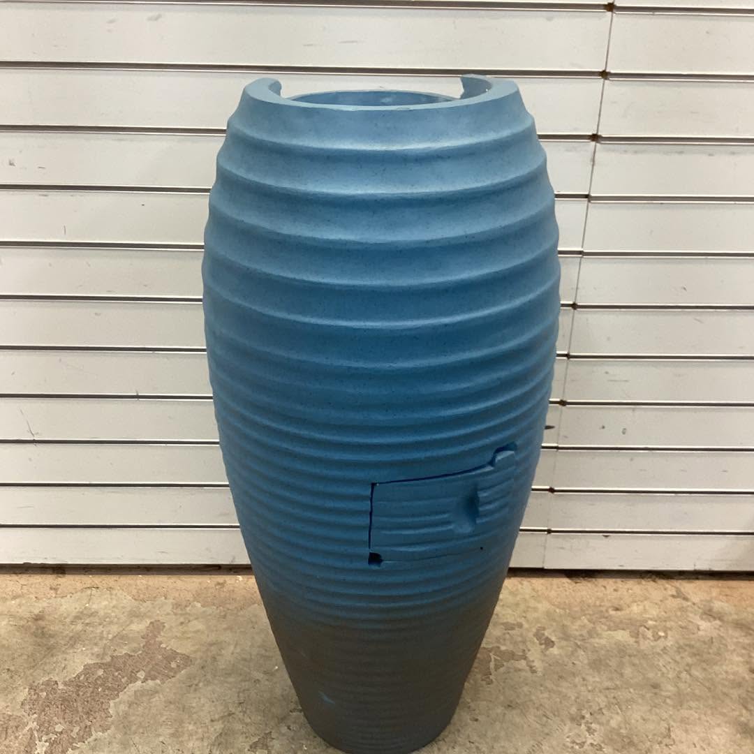 Costway 32” Tall Jar Water Fountain with LED Lights & Pump for Garden Patio Yard Porch