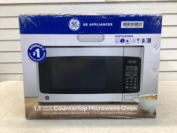 GE 1.1 cu. ft. Capacity Countertop Microwave Oven