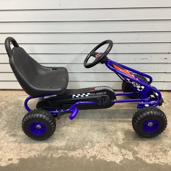 4 Wheels Kids Ride On Pedal Powered Bike Go Kart Racer Car Outdoor Play Toy