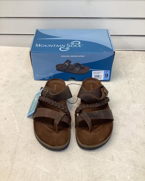Mountain Sole Women's Leather Sandal Size 9