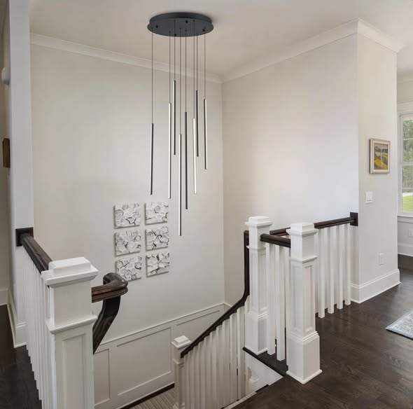 Caylah Cluster Cylinder LED Pendant for Stairs