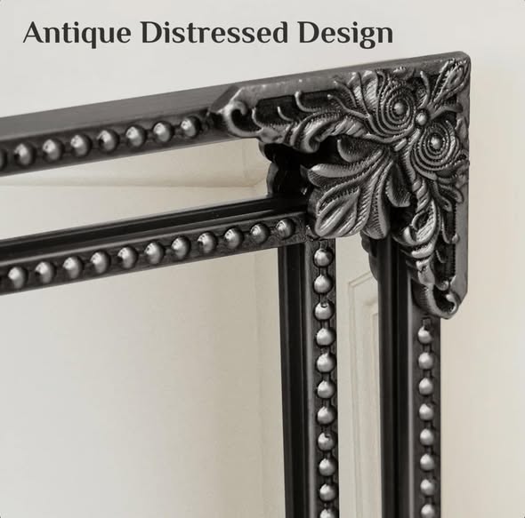 Berrilee Rectangle Decorative Wall Mirror 48” x 36”