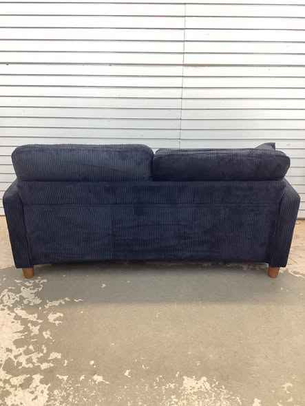 Ebern Designs 2-seater corduroy sofa