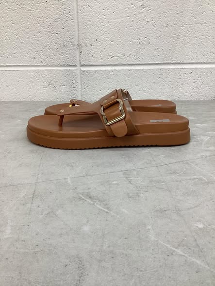 DV by Dolce Vita Women's Footbed Sandal in Tan, Size 8