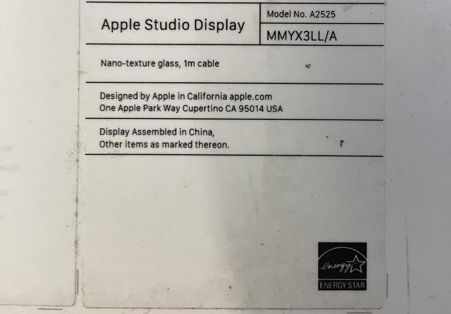 Apple Studio Display