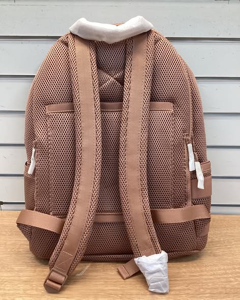 Dagne Dover Dakota Air Mesh Backpack, Large – Warm Dust