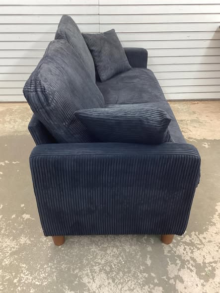 Ebern Designs 2-seater corduroy sofa