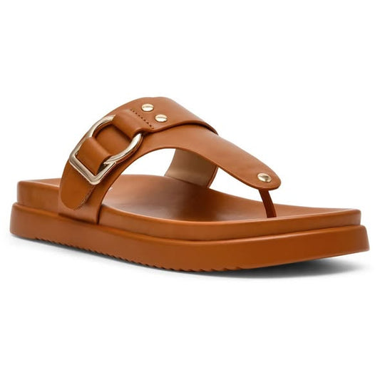 DV by Dolce Vita Women's Footbed Sandal in Tan, Size 8