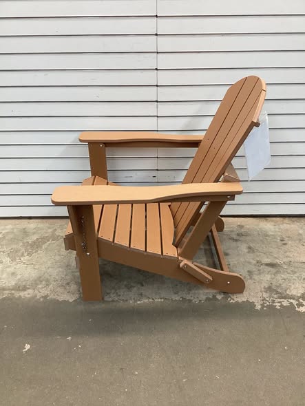 Shawnna Weather-Resistant Foldable Outdoor Adirondack Chair