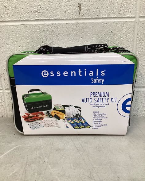 Essentials Premium Auto Safety Kit.